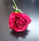 Fir Trandafir artificial material textil roșu 50cm